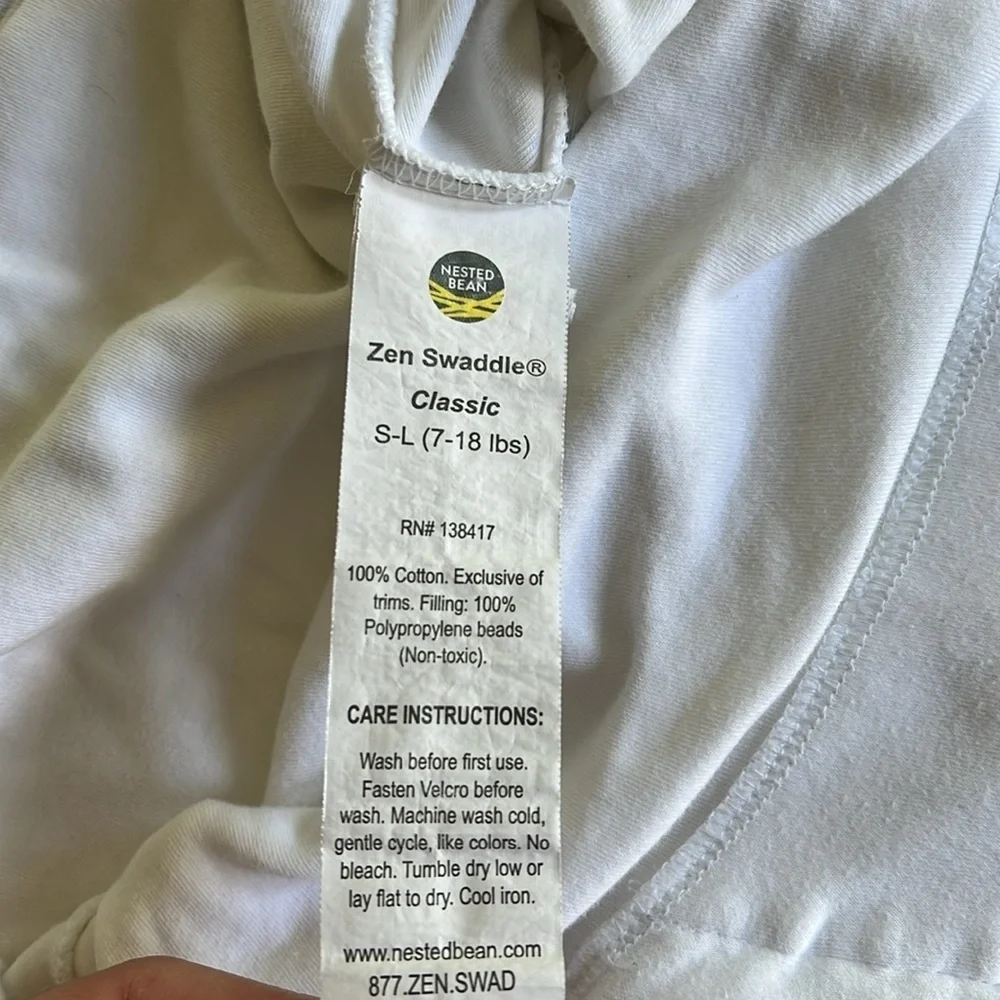 Nested bean toucan zen sleep swaddle